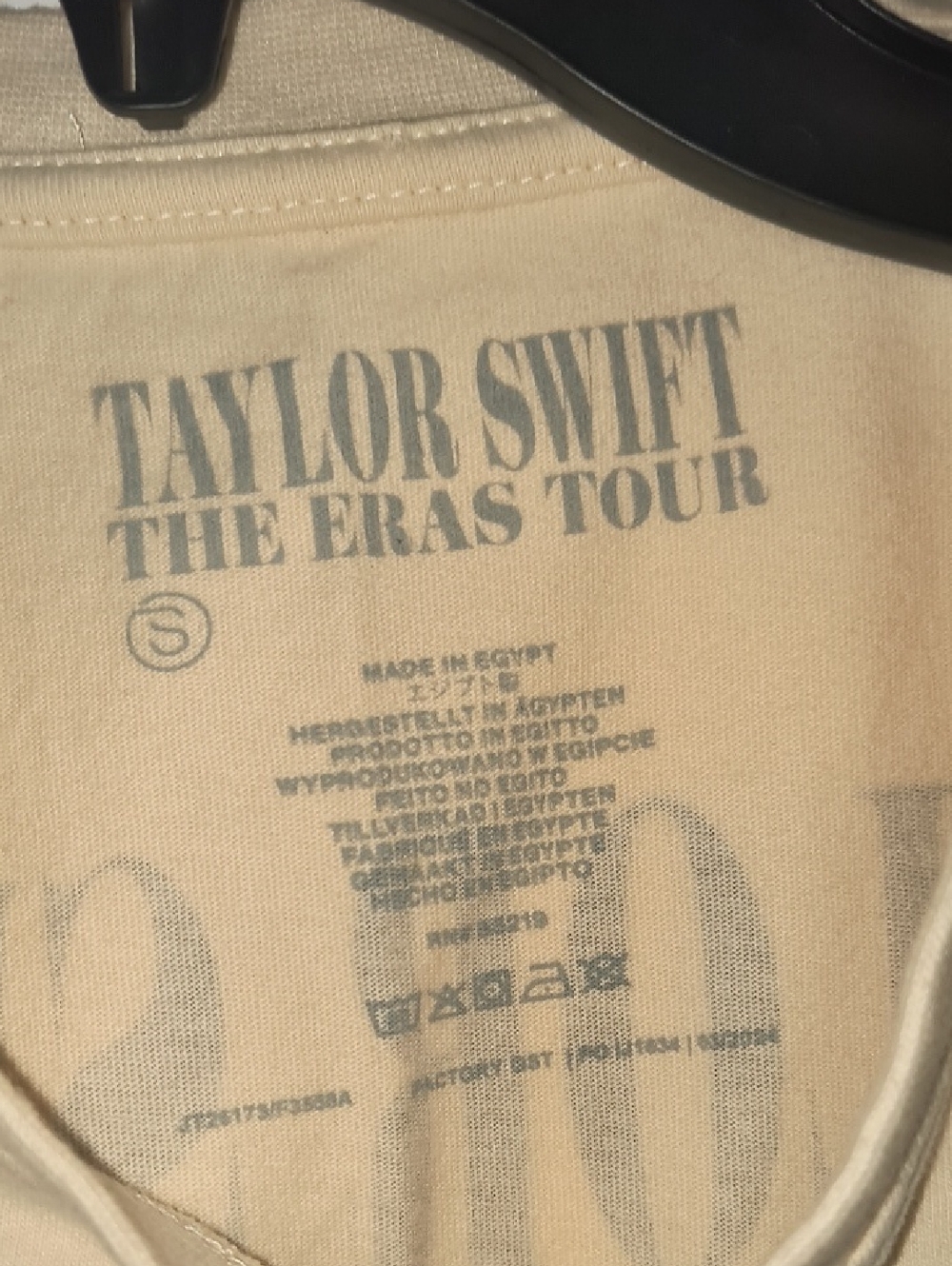 TAYLOR SWIFT Eras Tour Official Merch T-Shirt Size  S - Picture 5 of 6